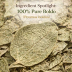 Hojas de Boldo (Boldus Dried Leaves) Herbal Tea – 4 oz (113 g) – 100% Natural, Vegan, Non-GMO – Loose Leaf Herbal Tea for Infusion – Traditional Natural Detox Support – Caffeine-Free – Packaged in USA – by BexpertsUSA
