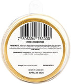 Edible Ribbon, Edible Bow for Cake Cupcake Pastry Dessert Decorations Toppers and Cake Borders 330.7in L x 0.78in W (Metalic, Gold)