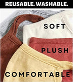 Cotton Face Masks - Made of Premium Organic Cotton, Reusable Washable Soft Cloth Face Masks 3/6 Pk