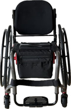 Wheelchair Bag by CushPocket- X-Large Premium Storage Bag with 2 Pockets,Magnetic Closure,Quality Zipper, and Durable Oxford Fabric for Front,Back,Sides Hanging (Logo Embroidered in White)