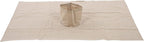Massage Table Cover Protector, with Face Hole 70 X 100cmCotton Massage Table Cover Bed Topper Beauty Salon Bed Sheet (Khaki)