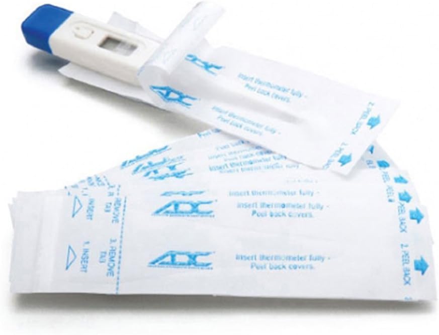 ADC AD416100 Adult's ADTEMP Digital Therm Sheaths (box of 100) Standard