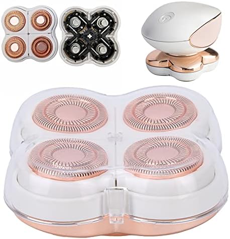 Hair Remover Replacement Head, 2. 4x2. 4x0. 8in Abs Electric Hair Remover Body Shaver Machine Head, Electric Shaver for Women with Versatile Use for Travel or Bath Time