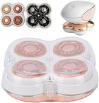 Hair Remover Replacement Head, 2. 4x2. 4x0. 8in Abs Electric Hair Remover Body Shaver Machine Head, Electric Shaver for Women with Versatile Use for Travel or Bath Time