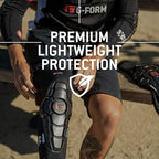 G-Form Pro-X3 Mountain Bike Knee Guards - Biking Knee Guards for Athletes - Knee Compression Sleeve for Mountain Biking & More - Protection Pads for Knee Support