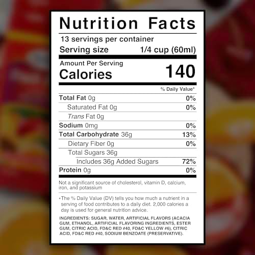 Grace Fruit Punch Syrup 25.5oz - 2 Pack - Authentic Jamaican Fruit Flavored Syrups for Drinks & Cocktail Syrup