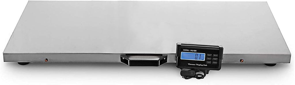 1100lb Digital Livestock Vet Scale, Digital Pet Scale for Dog Sheep Pig Goat, Heavy-Duty Platform Scale, Animal Scale Platform for Large Pets Postal Shipping Warehouse, KG/OZ/LB Units Switch
