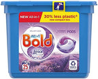 Bold All-in-1 Pods Washing Liquid Capsules Lavender & Camomile 25 Washes