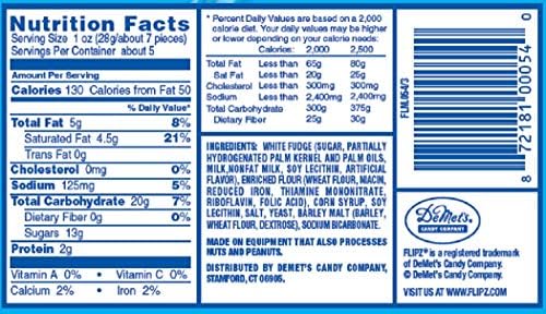 Flipz Pretzels, White Fudge, 5 oz Packages (Pack of 12)