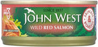 John West Wild Red Salmon Skinless & Boneless (105g) - Pack of 6
