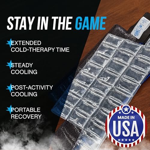 Pro Ice Insert Set for PI-501 Ice Insert for Foot & Ankle Cold Therapy Wrap - Ice Pack for Feet and Ankle's Muscle Pain & Injuries