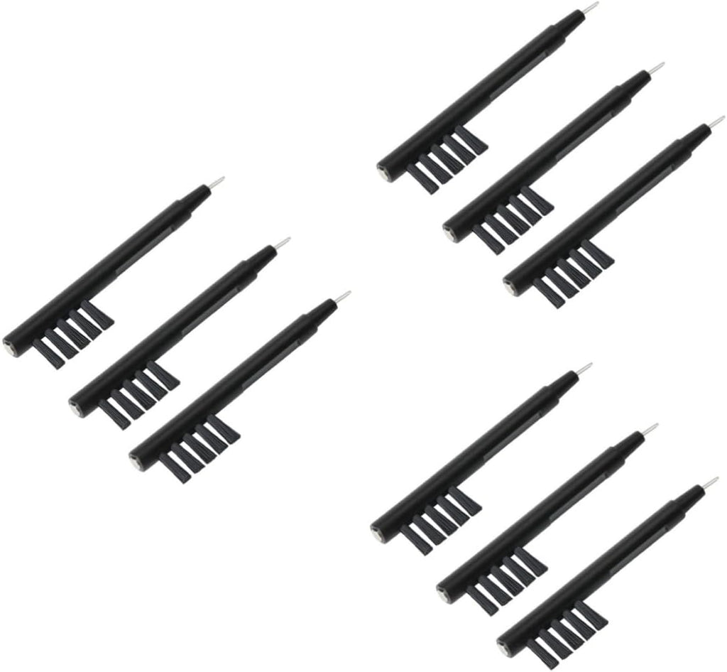 FRCOLOR 15pcs U-Shaped Hearing Aid Cleaning Brush Wax Remover for Hearing Aids Earwax Removal Tool Multi-Function Ear Cleaning Tool