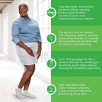 Seamless Mini-Crew Socks for Diabetes, Arthritis or Sensitive Feet