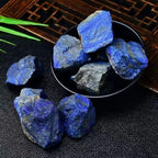AtkitS Crystal Natural Lapis Quartz Crystal Afghan Stone Mineral Specimen Home Decor DIY Jewelry (Size : 10-30g)