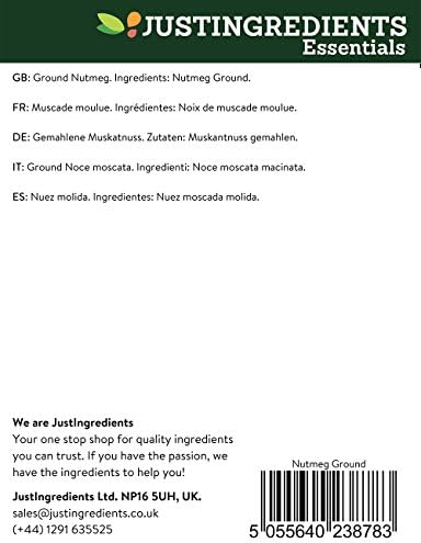 JustIngredients Nutmeg Ground Loose 100 g
