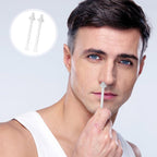 Didiseaon 100pcs Nose Wax Sticks, Dual-Ended Wax Applicator for Nose Hair Removal Cleaning Including Eyebrow and Ear Hair Removal Tools