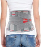 ORTONYX Back Brace With Lumbar Support Pad - Medical Grade Lumbosacral Belt for Men and Women - with Lumbar Pad, Lower Back Pain Relief, Herniated Disc, Sciatica, Degenerative Disc Disease