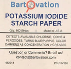 Potassium Iodide Starch Oxidizer Test Paper [Vial of 100 Strips] for Chlorine, Iodine and Peroxide Detection - NOT for Testing THE Body