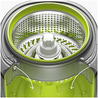 Spin Mop and Bucket Set Spin Mop Bucket with Wringer Set, Stainless Steel Adjustable Handle, for Home Kitchen Floor Cleaning Microfiber Spin Mop