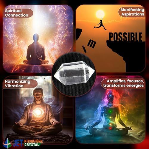 Jet Beautiful Crystal Quartz Herkimer Gemstone Sphatik Diamond Healing Crystal Natural Authentic Good Luck Genuine Divine Holy Pious Metaphysical Brazil Esoteric