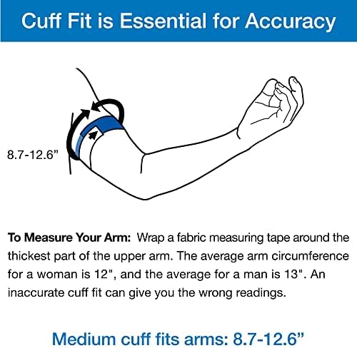 Microlife Replacement Blood Pressure Cuff (Medium (8.7-12.6 inch))