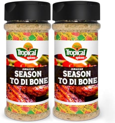 Tropical Spices Jamaican Style Complete Seasoning (16 oz)- Freshly Ground Powder Made from Finest Natural Ingredients, All Purpose Seasoning and Spices for Cooking Anything, Gluten Free, Keto Friendly