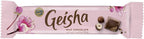 5 Bars x 37g of Fazer Geisha - Original - Finnish - Milk Chocolate with Soft Hazelnut Filling