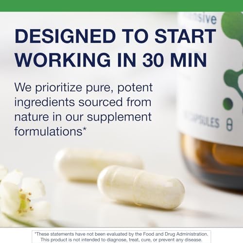 Metagenics UltraFlora Intensive Care Probiotic - 20 Billion CFU Clinically Tested Lactobacillus plantarum 299v* - Supports Digestive Health & Bowel Regularity* - Gluten-Free, Vegetarian - 60 Capsules