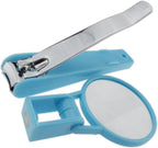 Healifty Nail Care Clipper with Magnifying Glass for Safe Comfortable Trimming Ergonomic Design for Seniors Nail Tools for Precise Care