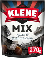 Klene Zoute & Salmiak Mix I Semisoft Salty & Salmiak Licorice Candy Mix I 270g 9.5 ounce