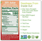 ALO Aloe Vera Juice Drink | BLUSH - Aloe Vera + Strawberry | 16.9 fl oz, Pack of 12 | Plant-Based Drink with Real Aloe Pulp