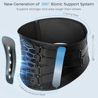 FREETOO Back Braces for Lower Back Pain Relief with Pulley System,Lumbar Support Belt for Men & Women with Lumbar Pad, Ergonomic Design and Soft Breathable 3D Knit Material,for Herniated Disc,Sciatica