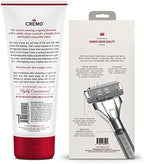 Cremo Barber Grade Original Shave Cream and Refillable Razor System - Shaving Kit for Men, Fights Nicks, Cuts and Razor Burn, 6 Fl Oz