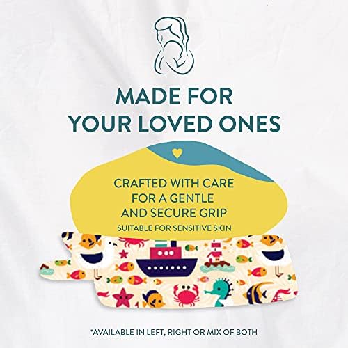 Nasogastric or Oxygen Tube precut Adhesive Tape Under the sea Mix x 10 Pack. (Left Side)