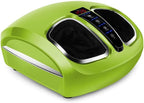 Foot Massager with Heat, Electric Shiatsu Foot Massager with Deep Rolling Kneading Massage, Air Compression, Relieve Foot Pain from Plantar Fasciitis, Suitable for Home & Office