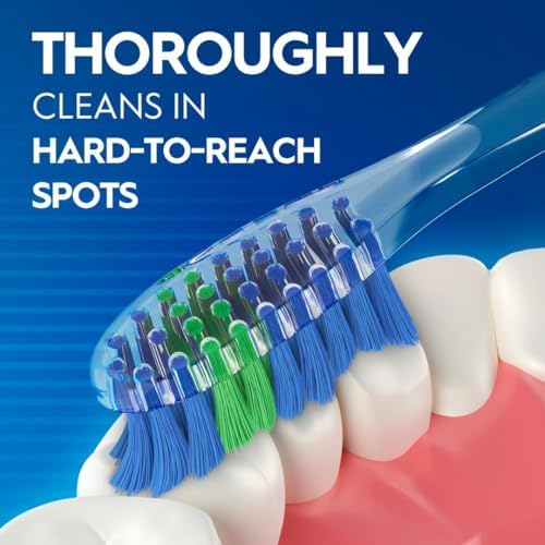 Oral-B Pro Health Fights Plaque & Tartar, 2 Count Soft Manual Toothbrush Pack, Indicator Bristles, Plaque Fighter, Gentle on Teeth