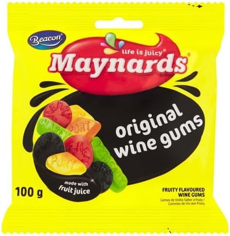Welkom USA Famous Spoon with Original Wine Gums Sweets_3.52oz_100g_Pack of 4