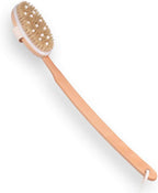 Soft Beads Natural Bristle Bath Brush for Massage Exfoliating dust and Promoting Metabolism and Blood Circulation