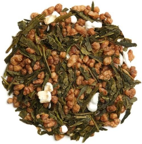Palais des Thés - Genmaicha Yama - Japanese Green Tea & Roasted Rice - Premium Tea Bags, Serves 20 Cups