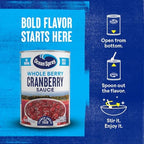 Ocean Spray Gluten Free Whole Berry Cranberry Sauce, 14 Ounce Cans (Pack of 24)