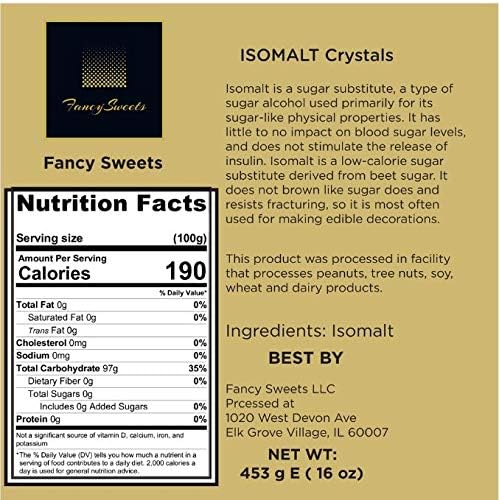 Isomalt Crystals, 16 oz