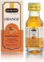 Hemani Orange Food Essence 25mL - Alcohol-Free Orange Flavoring for Baking, Drinks & Desserts