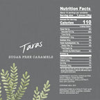 Taras Gourmet Sugar Free Caramels | All Natural Candy | Creamy & Individually Wrapped with Real Butter (20 oz)