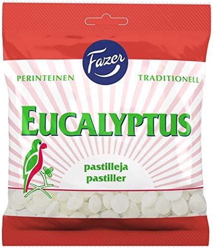 Fazer Eucalyptus Original Pastilles 16 Packs of 200g