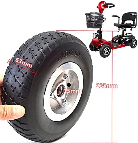 9 Inch Solid Tire for Electric Scooter BMX Trolley Trailer Solid Tyre Without Inner Tube Tyre 9 Inch 2.80/2.50-4