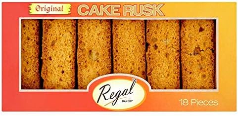Regal Bakery Cake Rusk - Original - 18 pieces