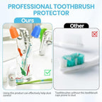 Lapfoon 8 Pack Silicone Toothbrush Covers, Tooth Brush Cover Cap for Electric & Manual Toothbrushes, Toothbrush Travel Essentials