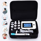 Extracorporeal Shock Wave Machine, Professional Good Effect ED Electromagnetic Extracorporeal Shock Wave Therapy Machine Pain Relief Massager with Massage Head, Handle with Wire for ED Treatment