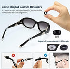 KAJUDA 16 Pairs Glasses Ear Grip, Anti Slip Eyeglass Holder, Silicone Eyewear Retainers Hook for Sunglasses, Sports, Study