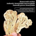 Baihuatang Natural Atractylodes Rhizome Root for Tea 白术 Bai Zhu5.29/150g Premium Cut Slices Sulfur Free, Large head 特级白术 大片